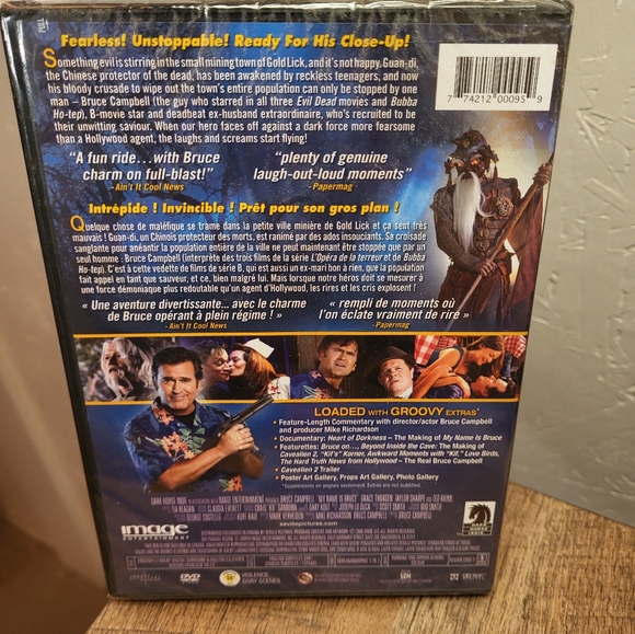 🌟3 for 30🌟My Name Is Bruce SEALED (DVD, 2009, Canadian) HOLOGRAPHIC COVER - Picture 4 of 5